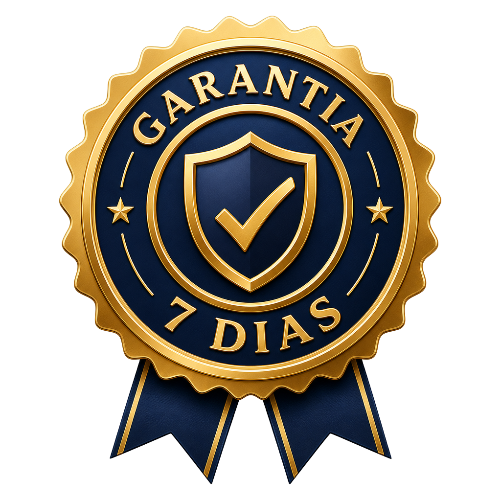 Selo de garantia de 7 dias